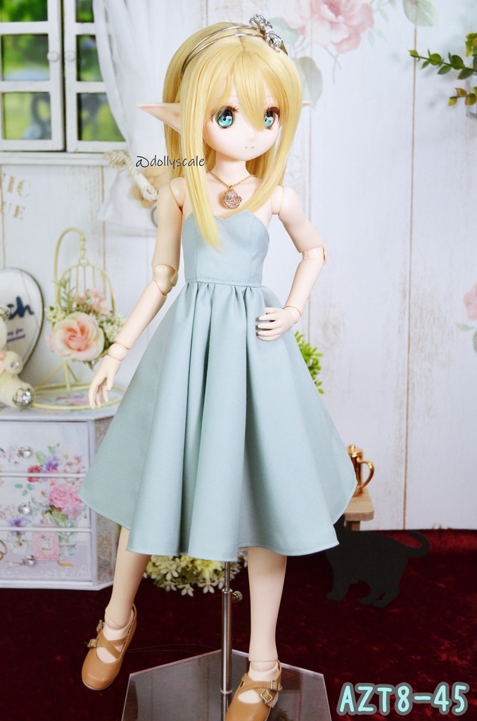 ドレス下ミディアムの型紙 Lower medium dress pattern