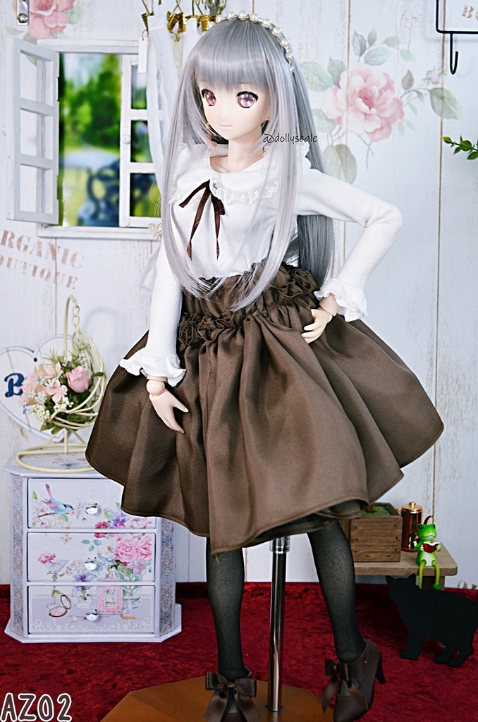 マシマシパニエの型紙 Volume pannier pattern