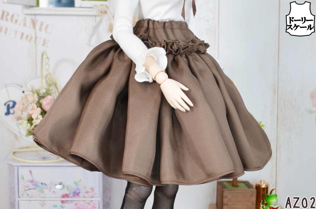 マシマシパニエの型紙　Volume pannier pattern