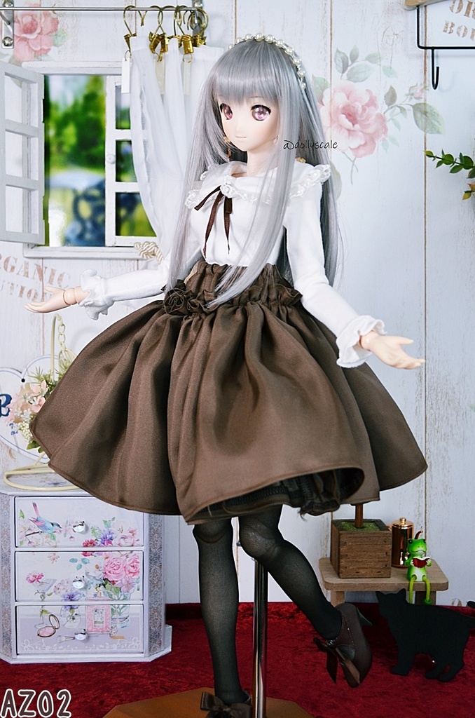 マシマシパニエの型紙 Volume pannier pattern