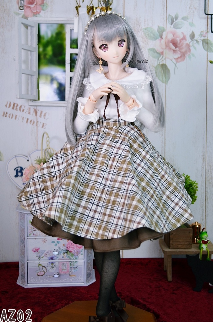 マシマシパニエの型紙 Volume pannier pattern