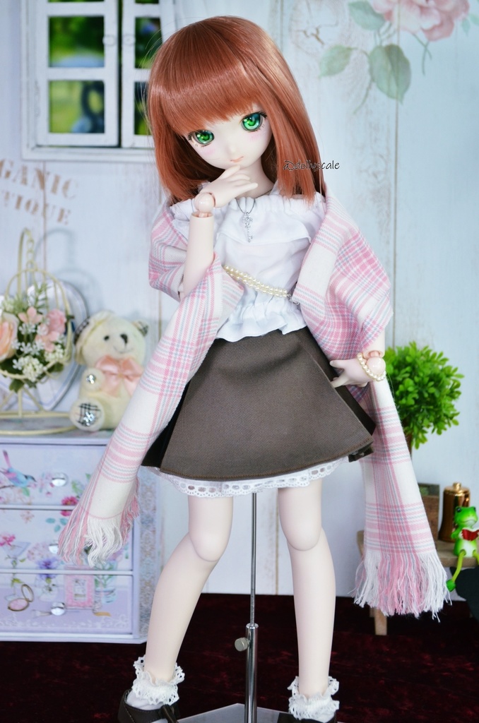 ボックスプリーツワンピースの型紙 Box Pleated Dress pattern