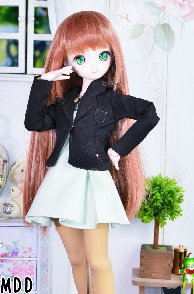 ボックスプリーツワンピースの型紙 Box Pleated Dress pattern