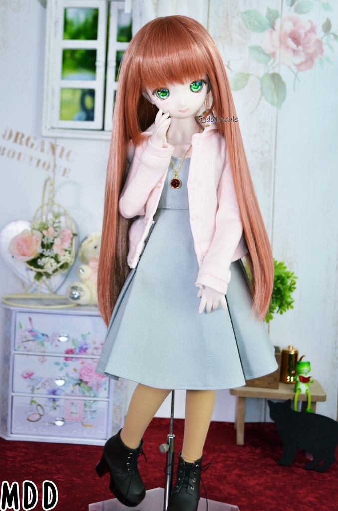 ボックスプリーツワンピースの型紙 Box Pleated Dress pattern