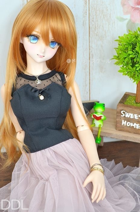 胸切り替えトップスの型紙 Breast  paneled top pattern