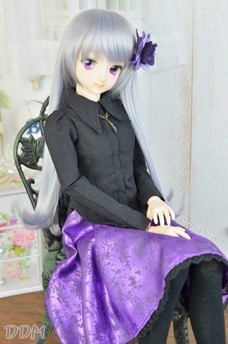 燕尾ブラウスの型紙 Swallowtail blouse pattern