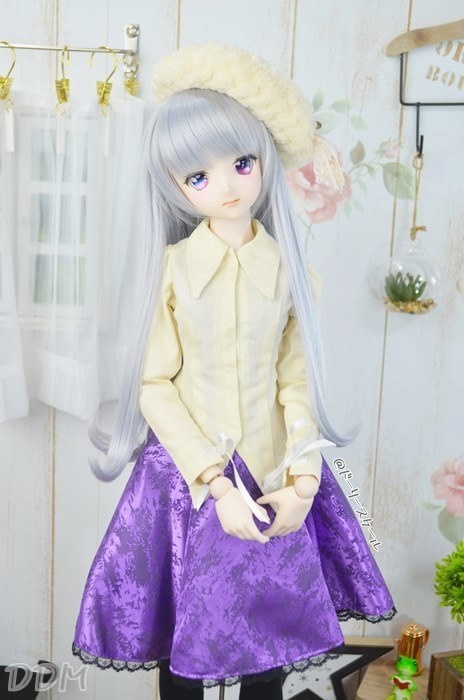 燕尾ブラウスの型紙 Swallowtail blouse pattern