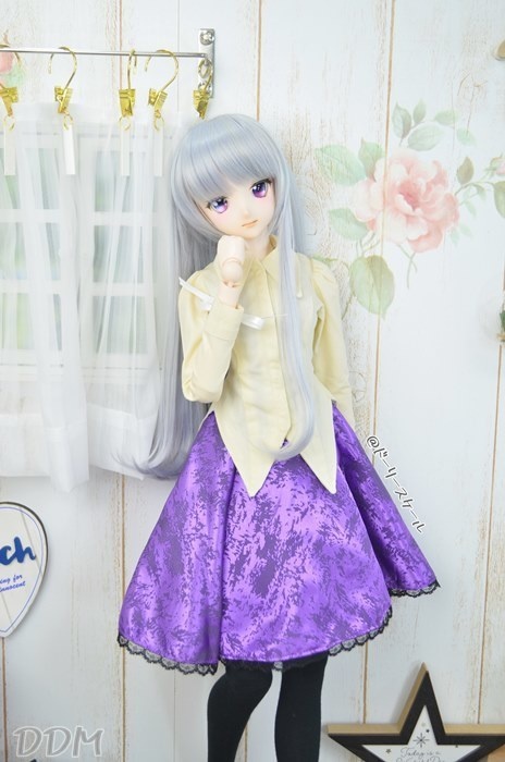 燕尾ブラウスの型紙 Swallowtail blouse pattern