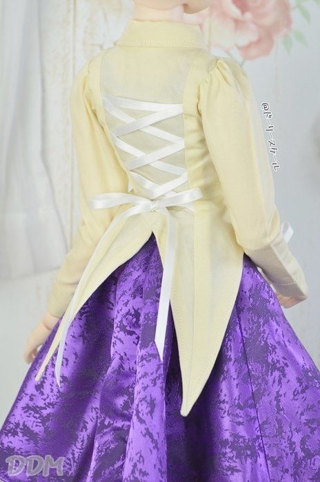 燕尾ブラウスの型紙 Swallowtail blouse pattern
