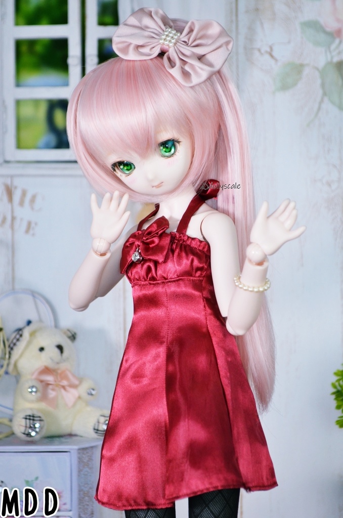 胸ギャザーワンピースの型紙　Chest gather dress pattern