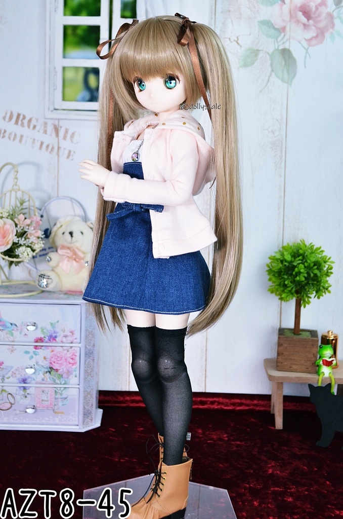 胸ギャザーワンピースの型紙 Chest gather dress pattern
