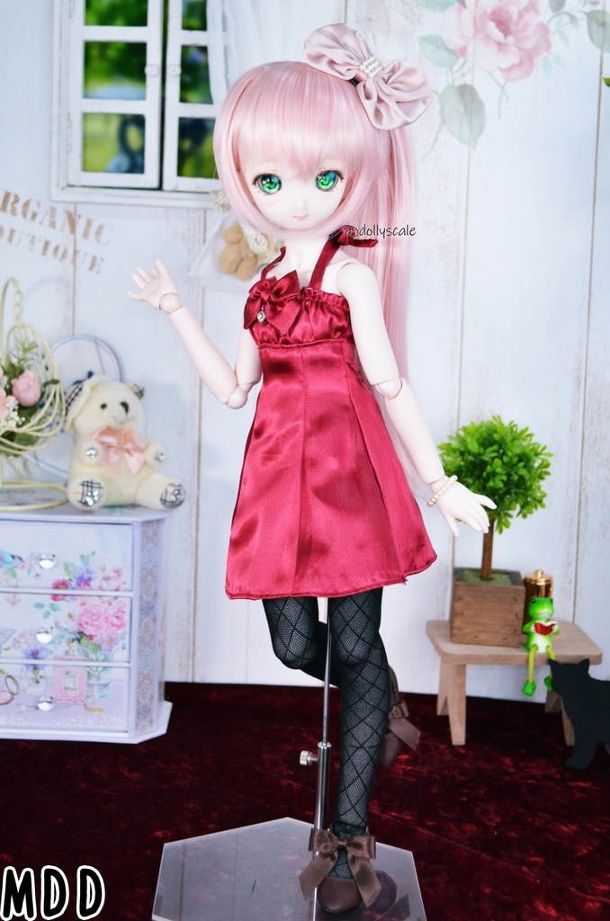 胸ギャザーワンピースの型紙 Chest gather dress pattern
