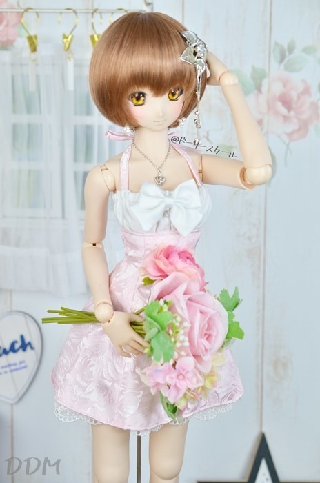 胸ギャザーワンピースの型紙 Chest gather dress pattern