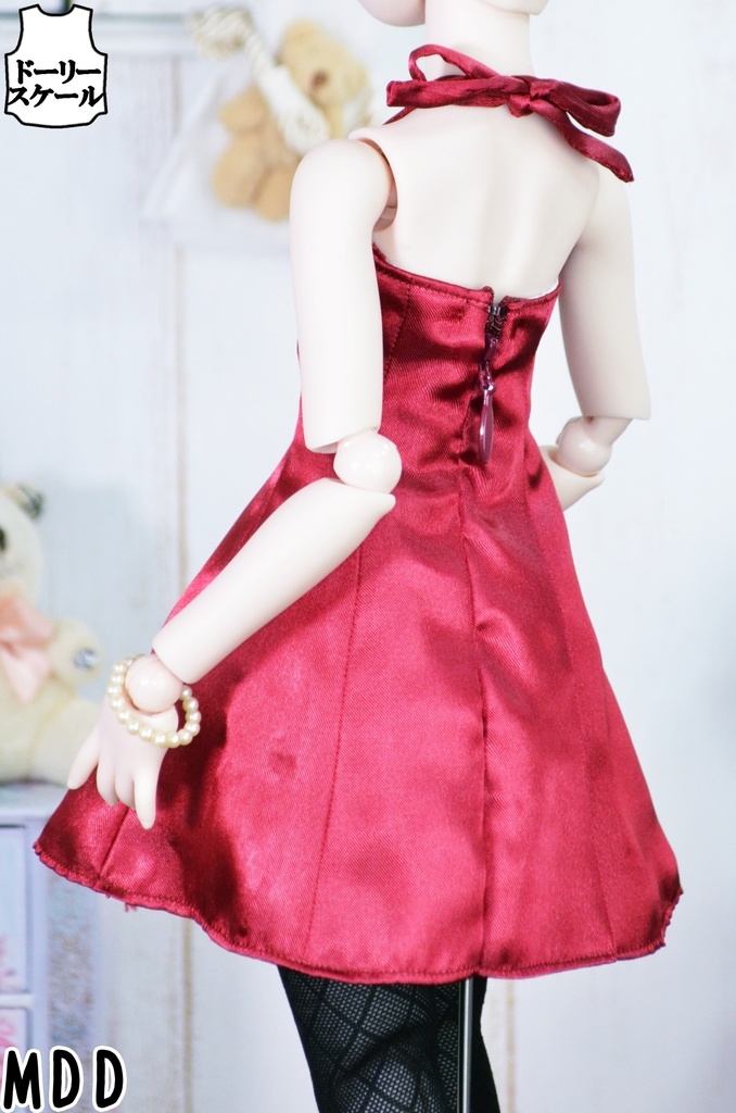 胸ギャザーワンピースの型紙 Chest gather dress pattern