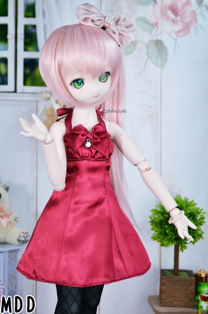 胸ギャザーワンピースの型紙 Chest gather dress pattern