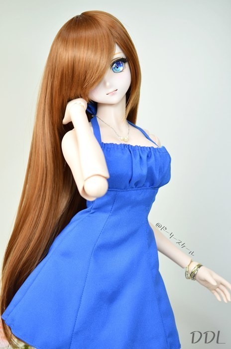 胸ギャザーワンピースの型紙 Chest gather dress pattern