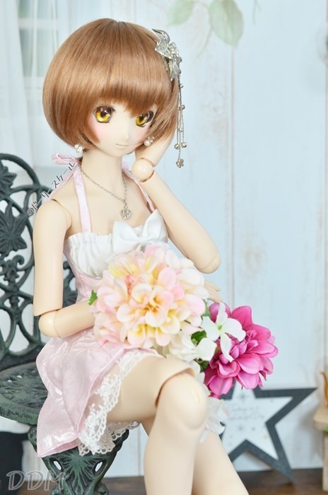 胸ギャザーワンピースの型紙 Chest gather dress pattern