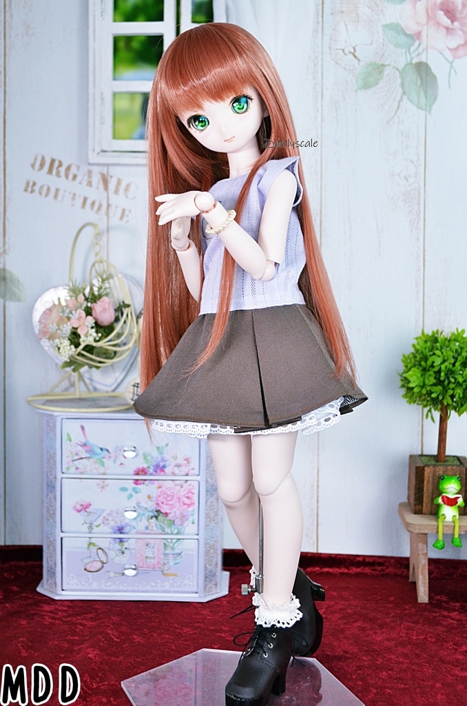 ノースリーブプルオーバーの型紙 Sleeveless pullover pattern
