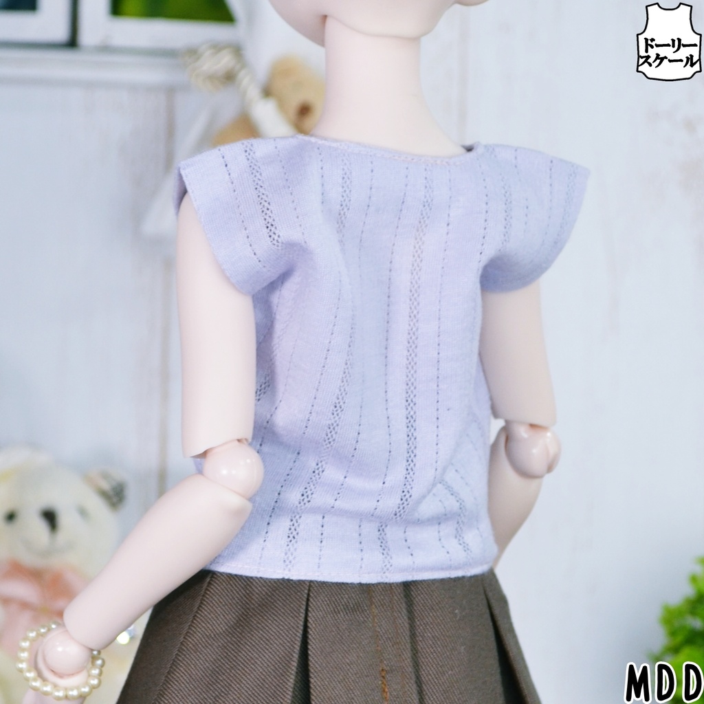 ノースリーブプルオーバーの型紙 Sleeveless pullover pattern