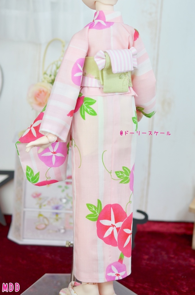浴衣セットの型紙 Yukata set pattern
