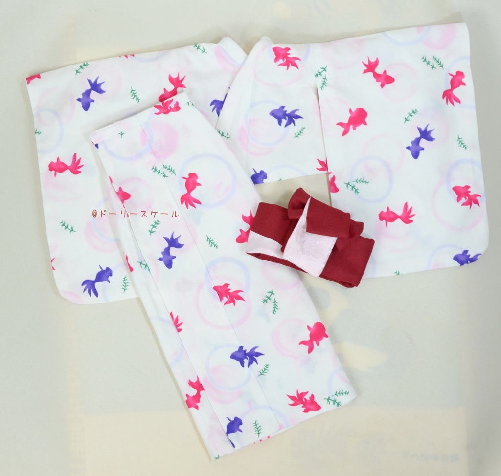 浴衣セットの型紙 Yukata set pattern