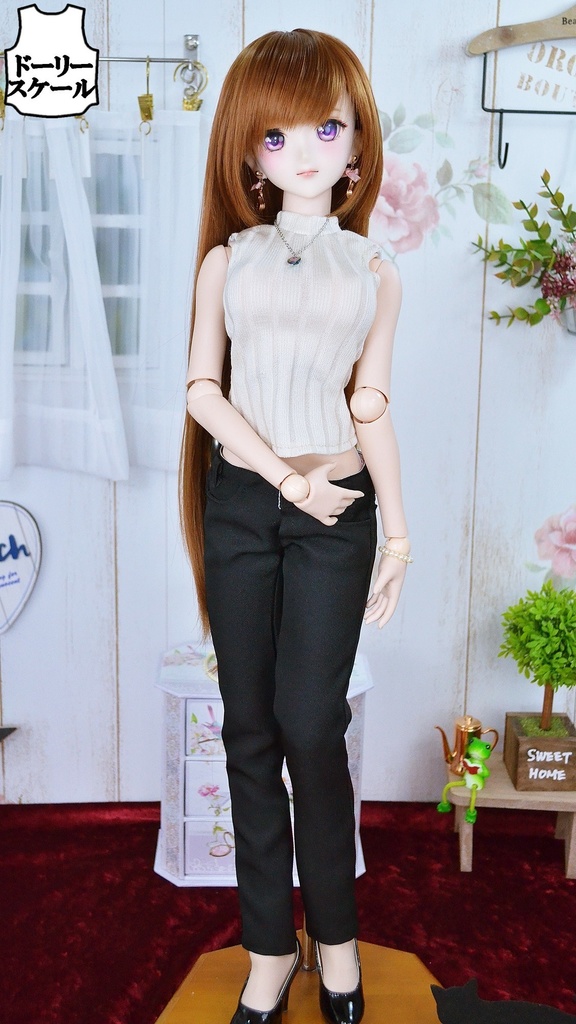 ロングパンツの型紙 Long pants pattern