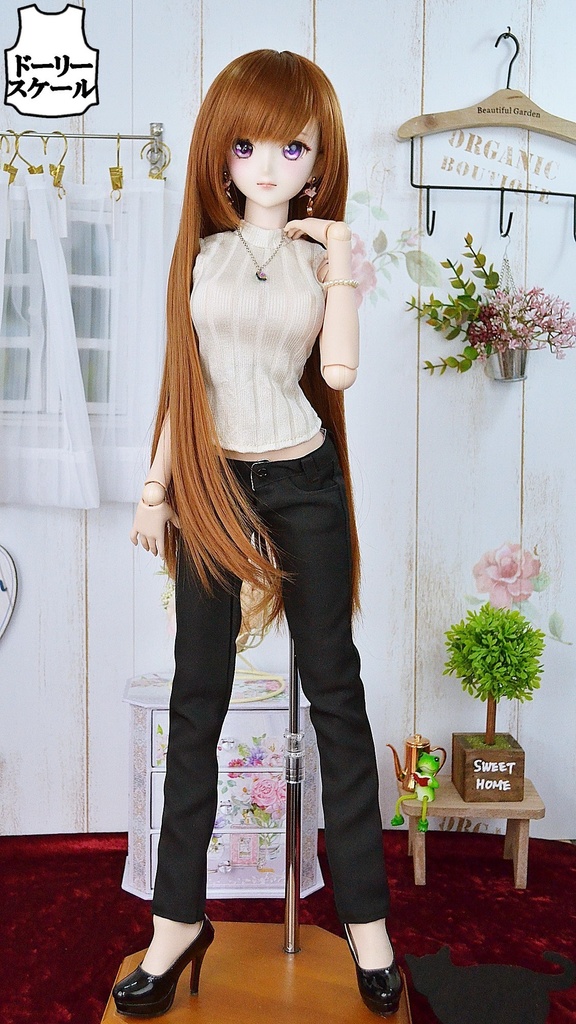 ロングパンツの型紙 Long pants pattern