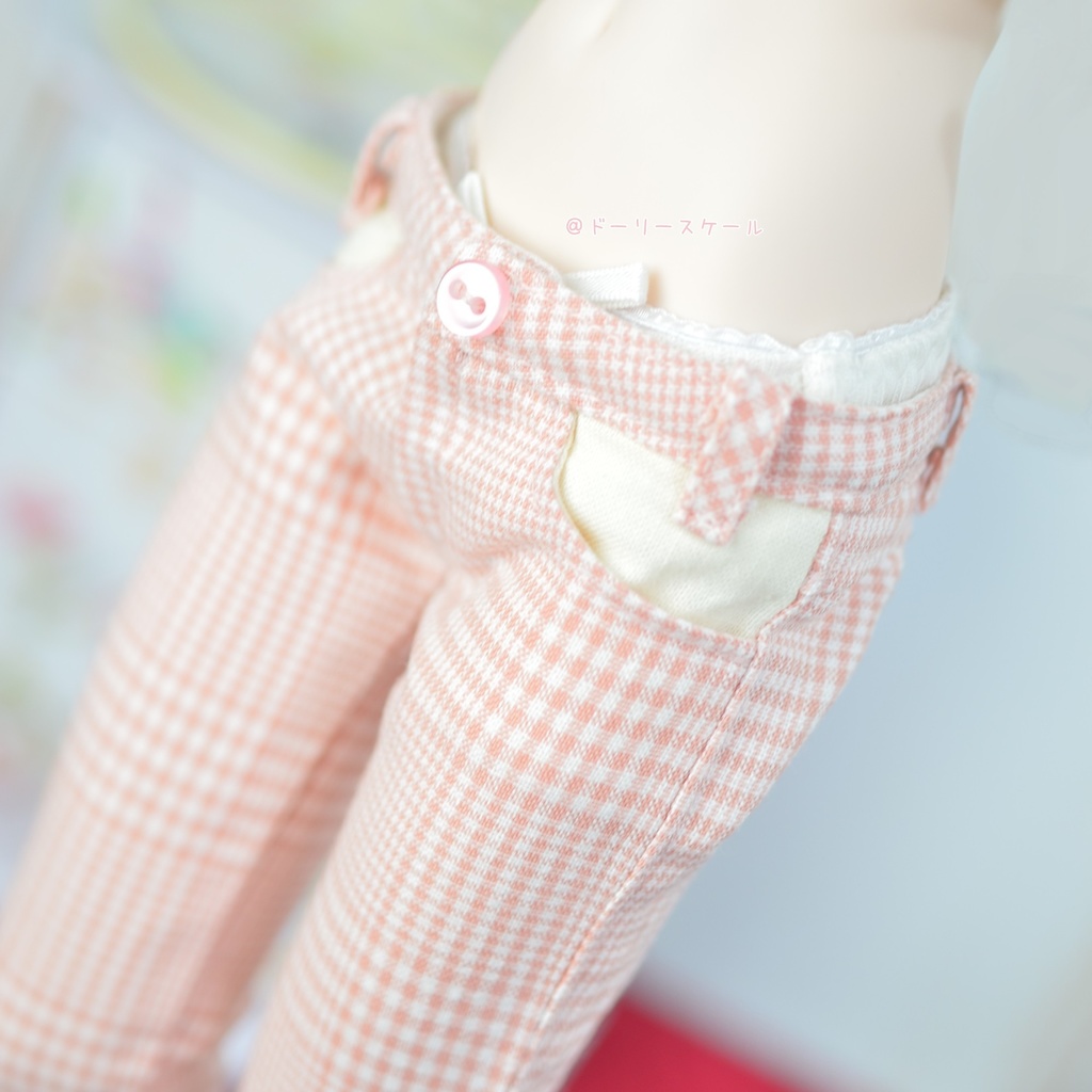 ロングパンツの型紙 Long pants pattern