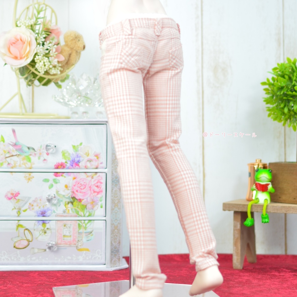 ロングパンツの型紙 Long pants pattern