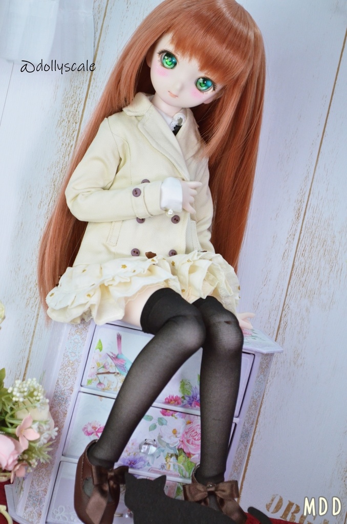 ダブルコートの型紙 Double‐breasted coat pattern