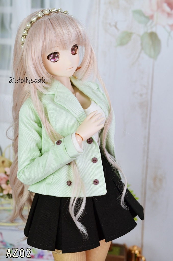 ダブルコートの型紙 Double‐breasted coat pattern