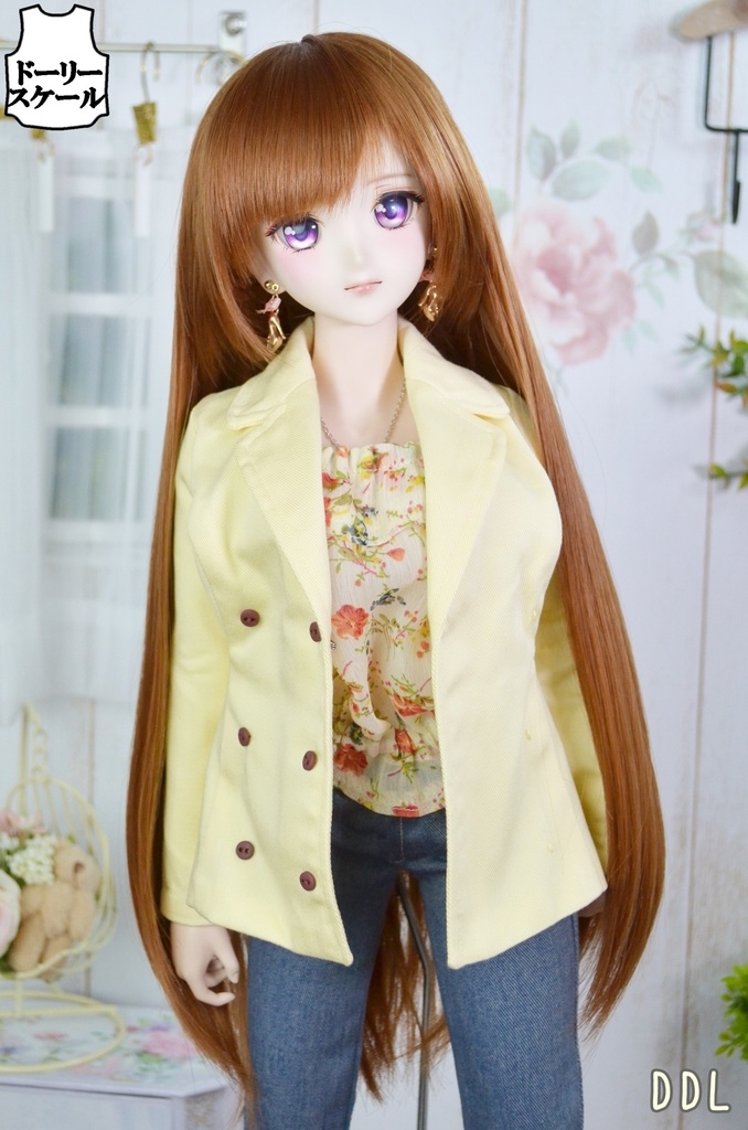 ダブルコートの型紙 Double‐breasted coat pattern