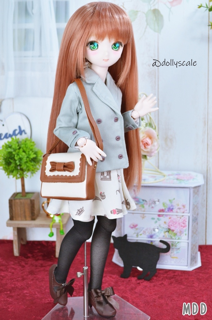 ダブルコートの型紙 Double‐breasted coat pattern