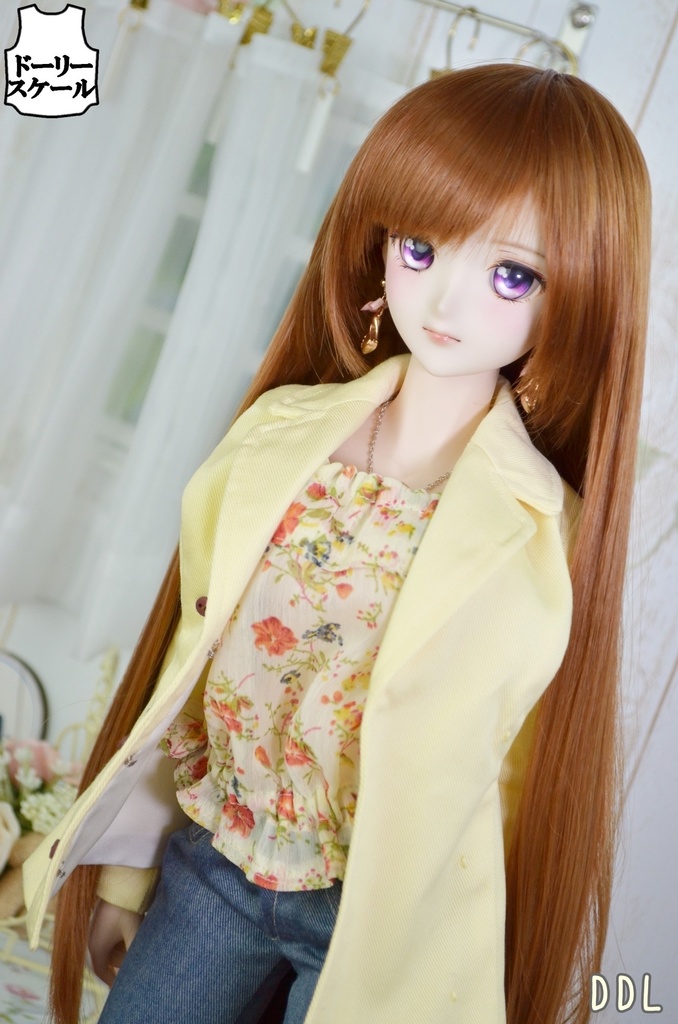 ダブルコートの型紙 Double‐breasted coat pattern