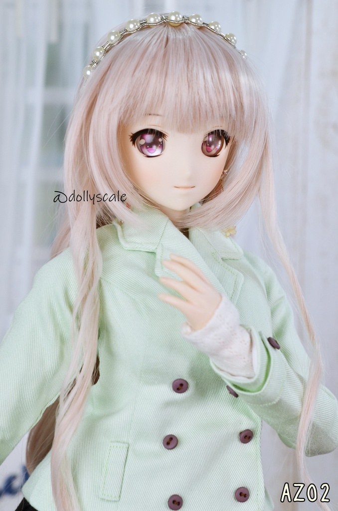 ダブルコートの型紙 Double‐breasted coat pattern