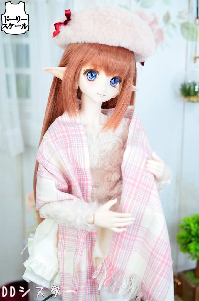 【完成品】ストールマフラー