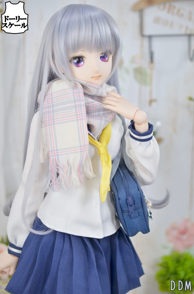 【完成品】ストールマフラー