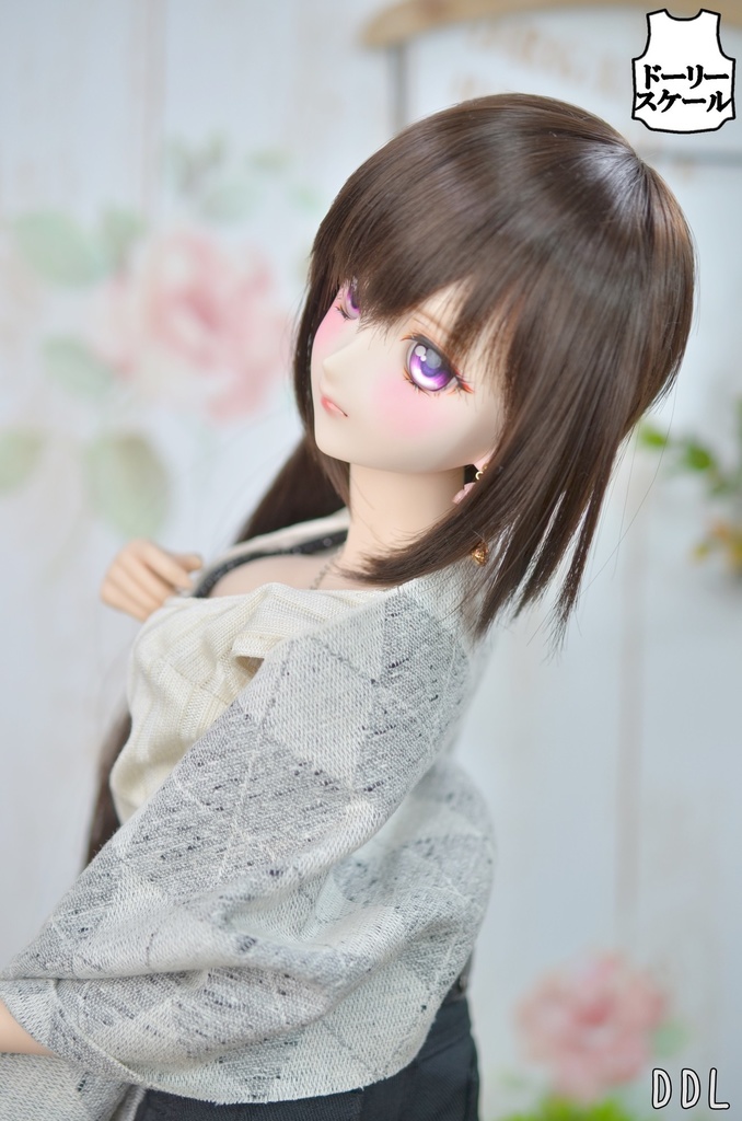 【完成品】ストールマフラー