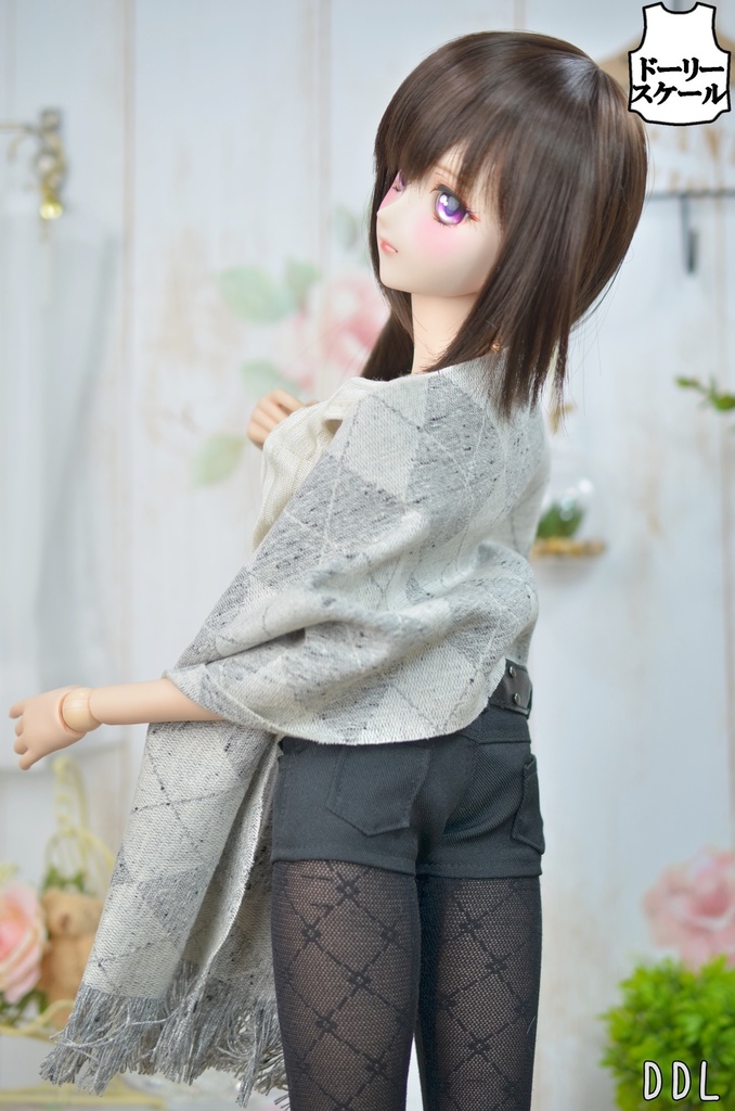 【完成品】ストールマフラー