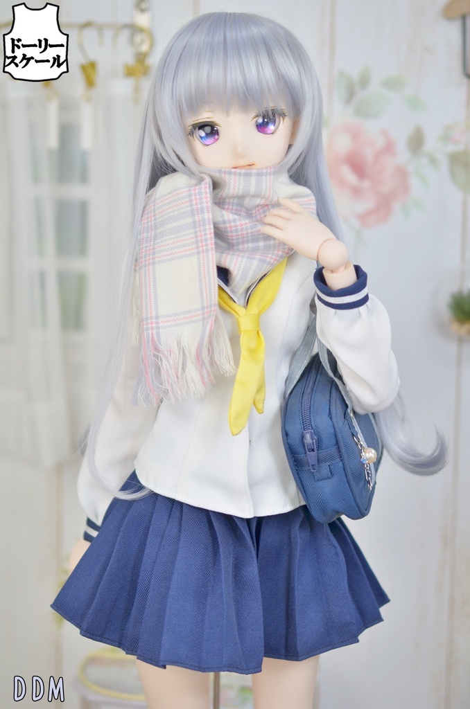 【完成品】ストールマフラー