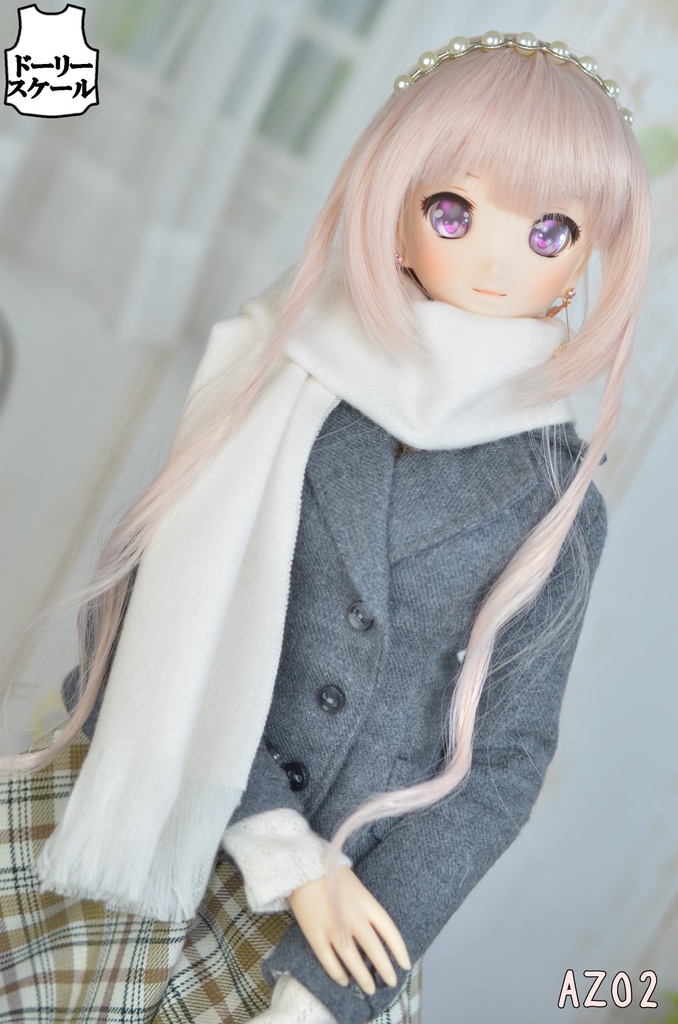 【完成品】ストールマフラー