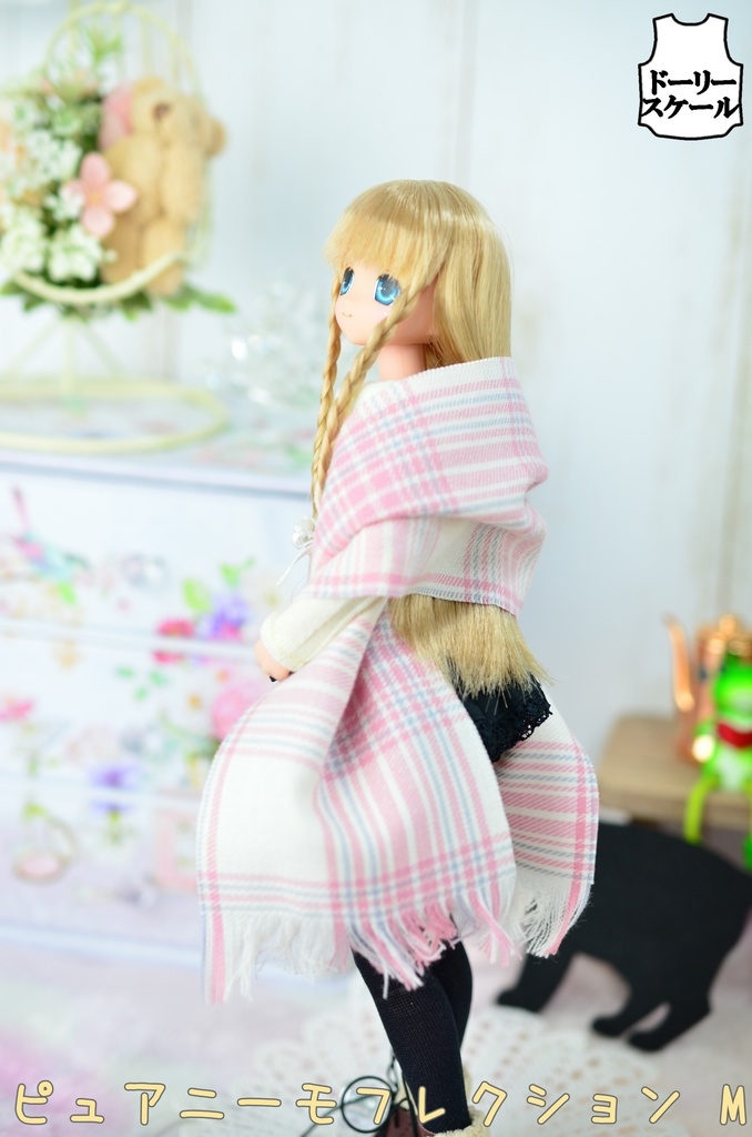 【完成品】ストールマフラー