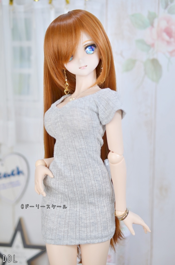 タイトワンピースの型紙 Tight dress pattern