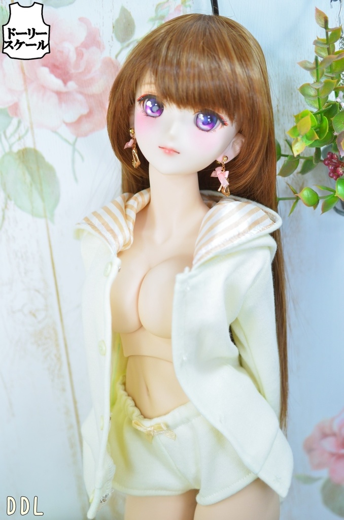 ボタンパーカーセットの型紙 Button Hoodie Set pattern