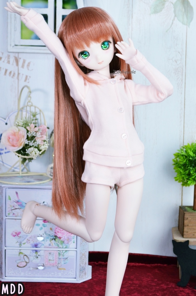 ボタンパーカーセットの型紙 Button Hoodie Set pattern