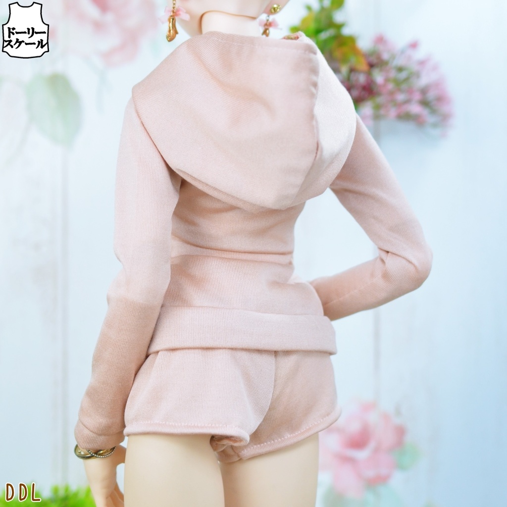 ボタンパーカーセットの型紙 Button Hoodie Set pattern