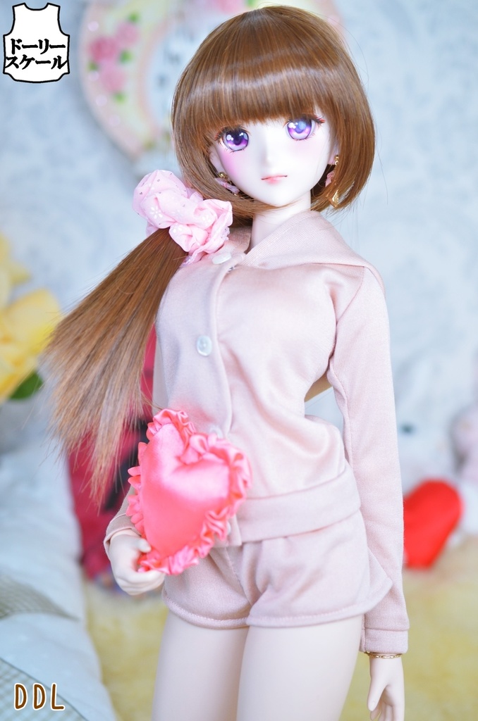 ボタンパーカーセットの型紙 Button Hoodie Set pattern