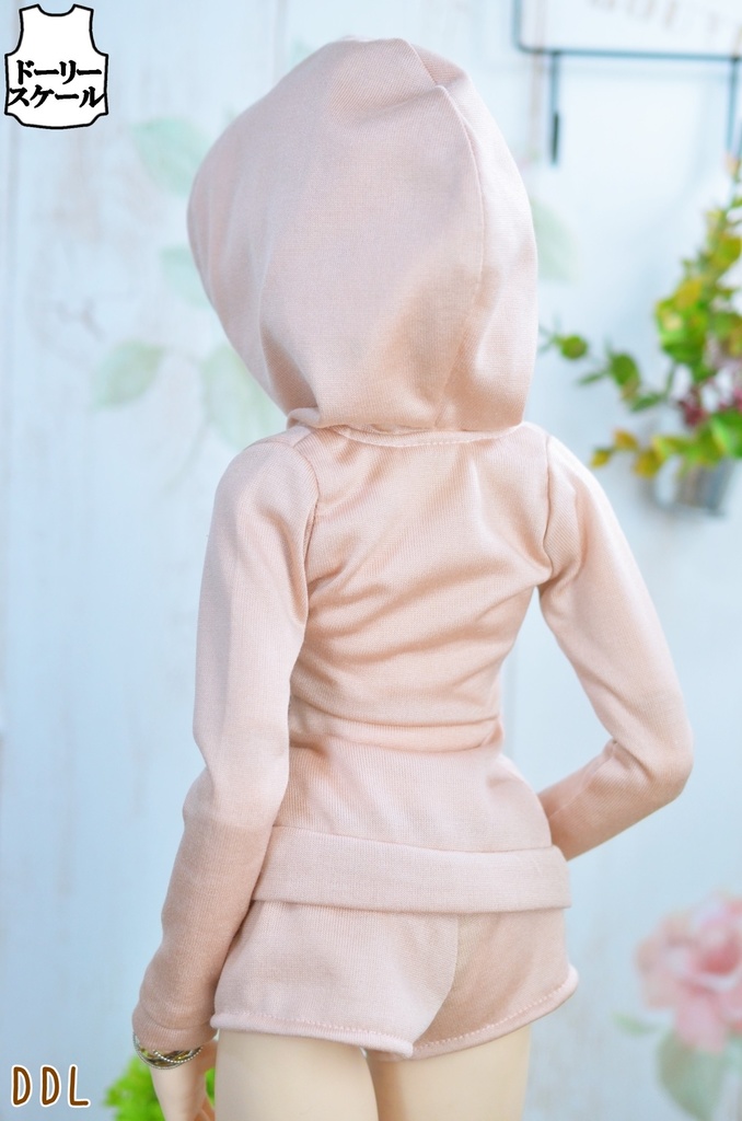 ボタンパーカーセットの型紙 Button Hoodie Set pattern