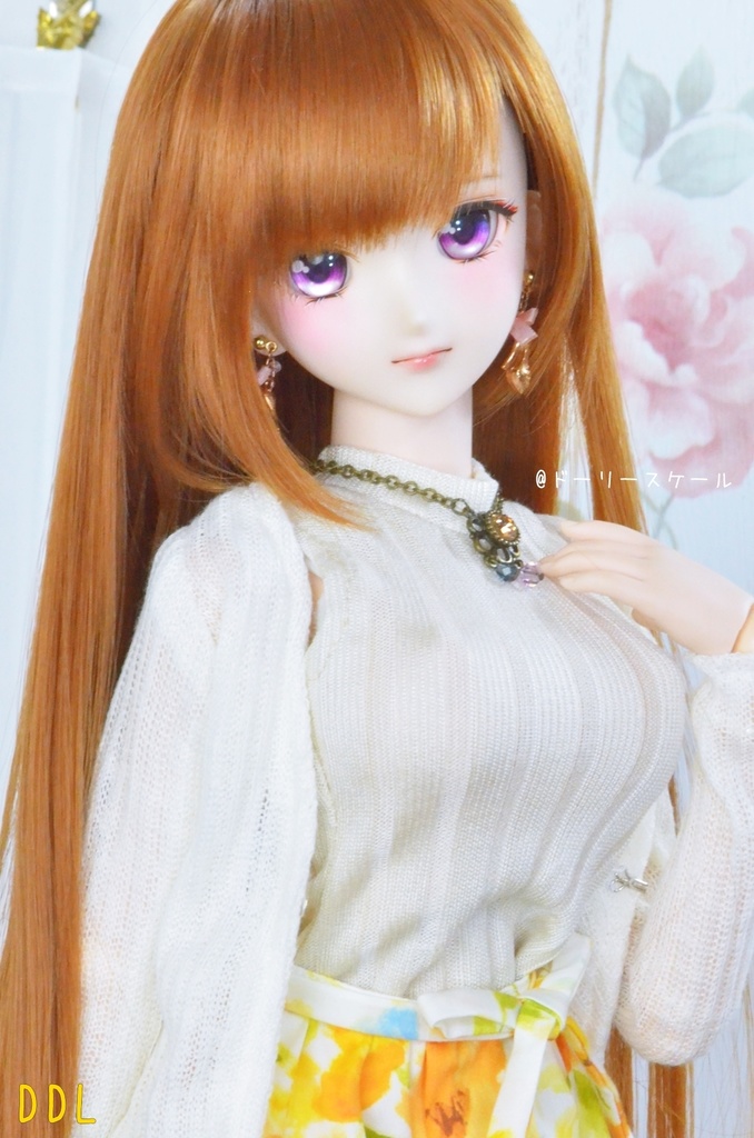 【完成品】ロングギャザースカート