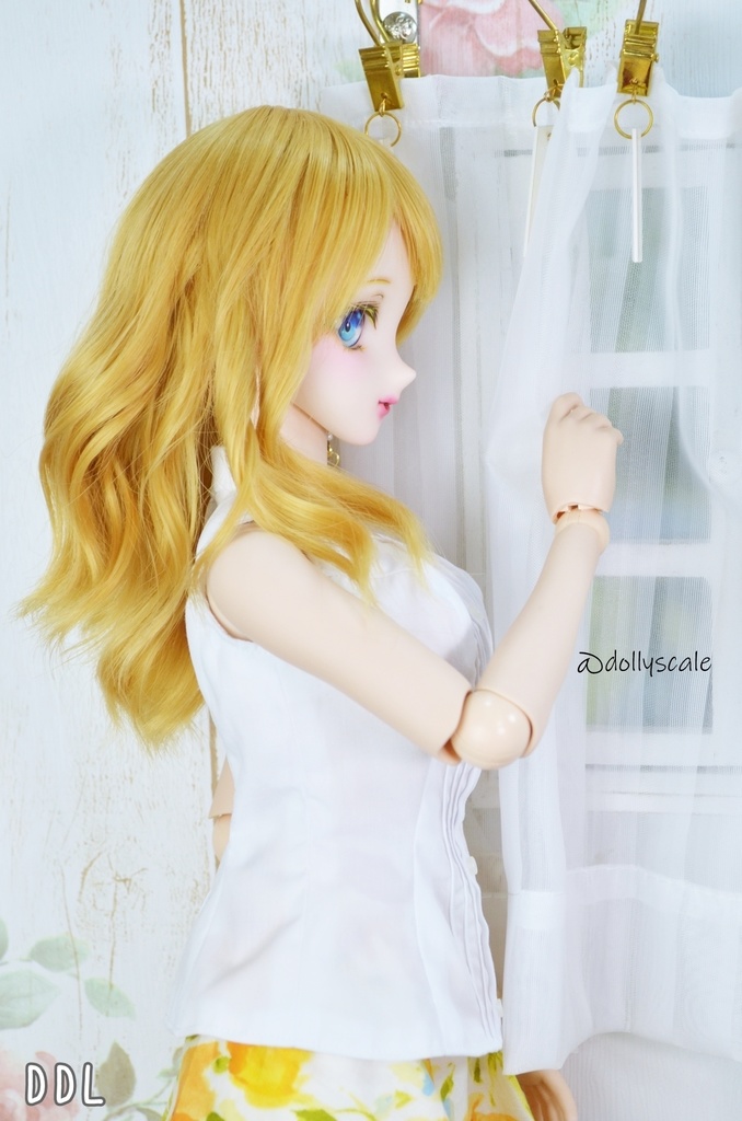 ピンタックノースリーブの型紙 Pintucked sleeveless pattern